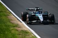 Russell during the 2025 F1 Italian GP (Getty Images)